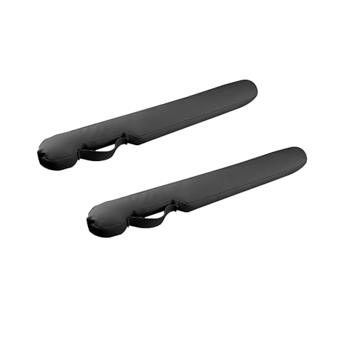 2PCS Car Seat Gap Filler, Soft Foam Automotive Organizer to Fill The Gap Between Seats Console Stop Things from Dropping, Vehicle Seat Side Gap Stopper, Universal for Truck SUV (Black) - color: Black