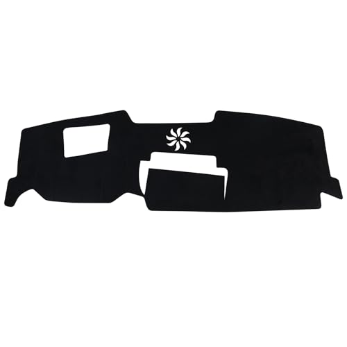 Dashboard Cover Mat for Mazda 2023-2025 2026 CX-50 CX50 Accessories (with HUD) Black Flannel Material Anti-Slip Dash Cover Mat Sunshade Glare UV Rays Protector - size: for Mazda 2023-2026 CX-50