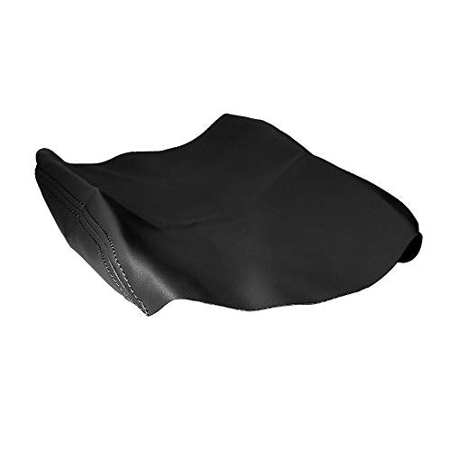 A ABIGAIL Center Console Armrest Cover Replacement for 2009 2010 2011 2012 2013 2014 2015 Honda Pilot Auto Leather Suture Console Lid Cover Replacement (Black) - color: Black, size: Front & Center