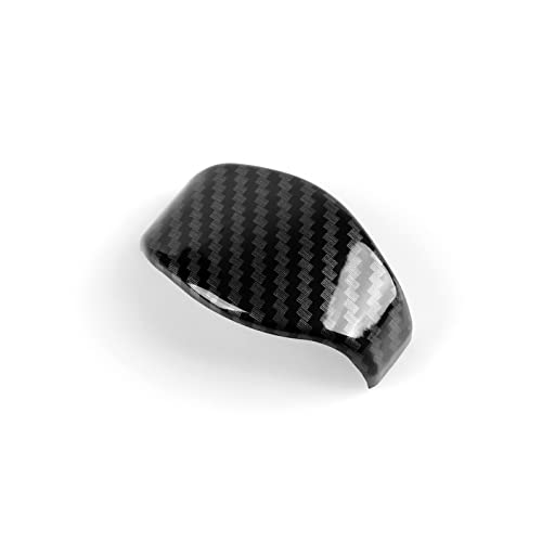 Gear Shift Knob Cap Trim Decals for Honda Civic 2016 2017 2018 2019 2020 2021 10th Gen Accessories ABS Carbon Fiber Stickers - color: Gear Shift Knob