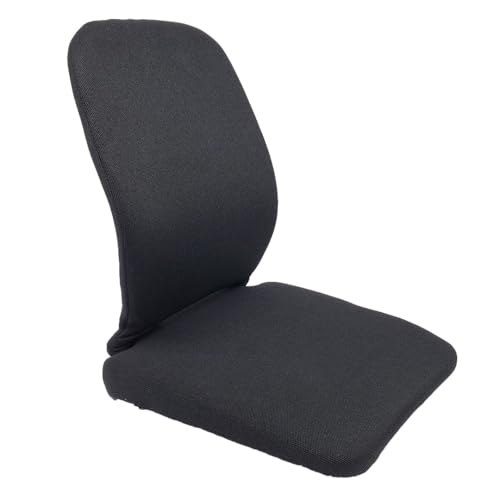 MSE4-BLACK - Sacro Wedge Lumbar Back Support - 16 in. x 15 in. x 19 in. in. - Black - color: Black
