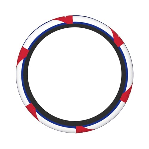 Cuban Flag Universal Steering Wheel Covers, Cute Car Accessories for Women Girls Car Truck - color: Cuban Flag