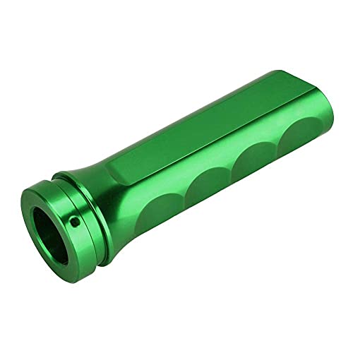 Aramox Handbrake Cover, Universal Auto Car Aluminum HandBrake Cover Handle Protector Hand Brake Sleeve Aluminium Alloy (Green) - color: Green