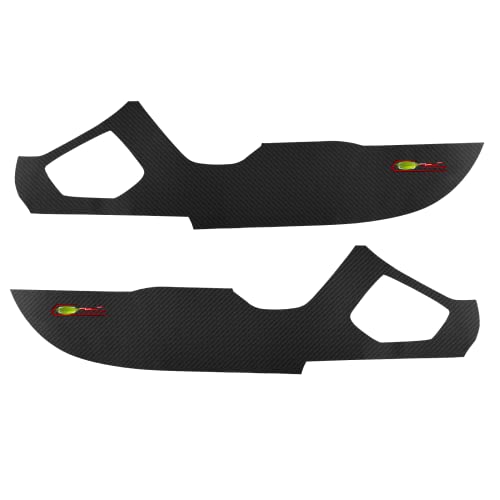 Car Door Anti Kick Pad for Toyota GR86 2021 2022 2023 2024 2025 Protective Stickers Interior Decals Accessories Self-Adhesive Side Edge Protection Mats Cover Carbon Fiber Pattern