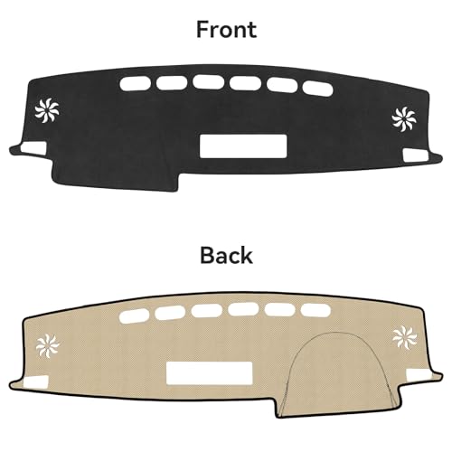 Dash Cover for Toyota 2018 2017 2016 2015 2014 2013 RAV4 Accessories Flannel Dashboard Cover Dash Mat Center Console Cover Sunshield Protector Pad - size: for Toyota 2013-2018 RAV4