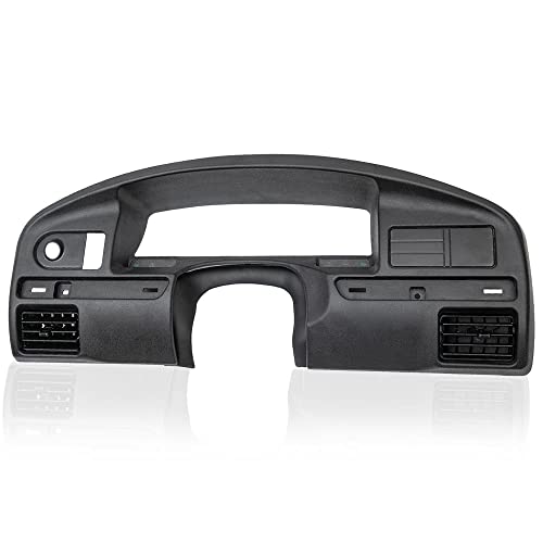 ANDPLAY Dash Panel Bezel Cover Compatible with Ford F150 F250 F350 1992 1993 1994 1995 1996 1997 with Gas Engine ONLY Black - size: 1992-1997 | Fit Ford F150