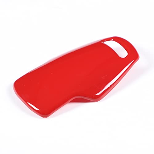 Daeiclru Car Gear Shift Knob Head Cover Compatible with Corvette C8 Z06 Z51 2020-2023, ABS Drive Mode Switch Knob Cover, C8 Accessories (Red)