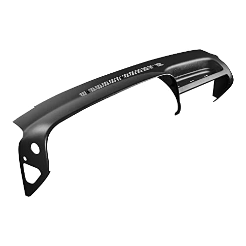 Dash Cover Compatible with 95-96 GM SUVs and Pickups in Black - Hard Molded Plastic Dashboard Cap