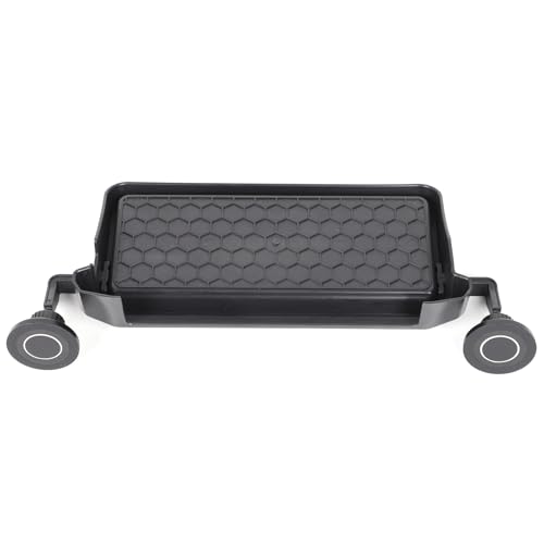 Daeiclru Dashboard Storage Box Organizer Compatible with Toyota Tacoma 2024 2025+, Center Console Dash Tray Dashboard Storage Box Organizer with Cell Phone Holder (Only Fit 8-inch Screen)