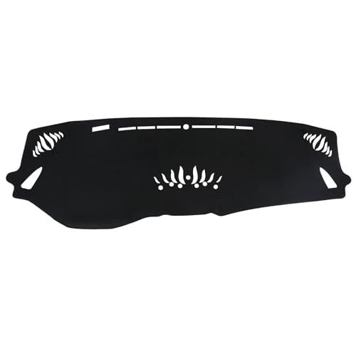 Dashboard Cover Mat for Subaru 2020 2021 2022 2023 2024 2025 Outback Accessories Black Flannel Material Anti-Slip Dash Cover Mat Sunshade Glare UV Rays Protector - size: for Subaru 2020-2025 Outback