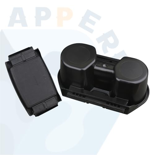 Civic Cup Holder Insert & Coin Holder Tray for Center Console Compatible with 10th Gen Civic Lx Ex Si Accessories Coupe Sedan Hatchback Sport 2016-2020 83446-TBA-A01ZA