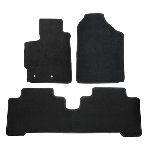 GXARTS Car Floor Mats Carpet Floor Liners Compatible with Toyota Yaris 2007 2008 2009 2010 2011 2012 | All-Weather Protection with Anti-Slip Backing