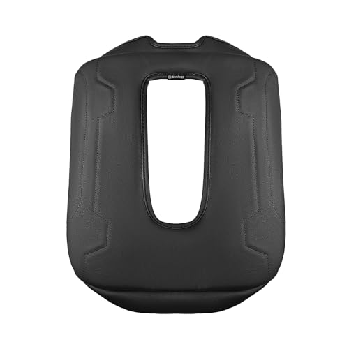 Center Console Armrest Cover Fit for Chevy Silverado & GMC Sierra 2019-2026 Accessories, Comfort Armrest Pad Console Lid Cushion Vegan Leather 1-Inch Extra Thick(Split Bench Seat Console ONLY) - size: 1) 19-25 |Silverado & Sierra| Jump Seat, +Thick