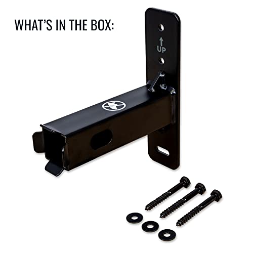 StoreYourBoard Hitch Wall Mount, Bike and Cargo Rack Hanging Garage Organizer, Trailer Hitch Receiver Storage, Holds Max 175 lbs (1.25 inch) - style: 1.25 inch