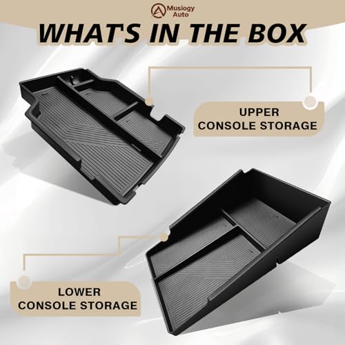 Center Console Organizer Fits for 2014-2019 Chevy Silverado/GMC Sierra 1500 Accessories Underseat Storage Insert Box Console Armrest Divider(Jump Seat ONLY) - 2PCS, Upper & Lower - size: 2014-2019 Silverado 1500 Upper & Lower (Jump Seat)