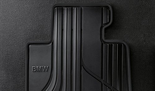 BMW 51472219799 Basic Line All-Weather Floor Mats for F30, F31, F34 3 Series and F80 M3 (Set of 2 Front Mats) - size: Basic Line, Front, 3 Series sDrive Only (RWD)