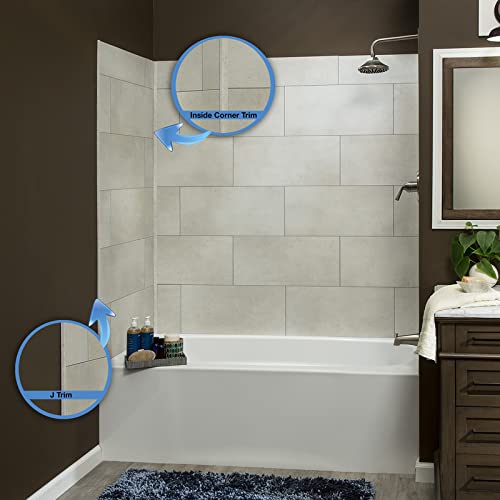 Palisade 94 in. Vinyl Trim Kit in Wintry Mix - color: Wintry Mix