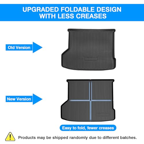 Powerty Fit for Trunk Mat Mercedes-Benz GLE W166 2015-2019 All Weather TPO Rear Cargo Liner Upgrade Material(NOT Fit 2020 GLE 350 with 5 Seats, 2018 550e Hybrid) - size: Cargo Mat|For|15-19|Mercedes-Benz GLE W166
