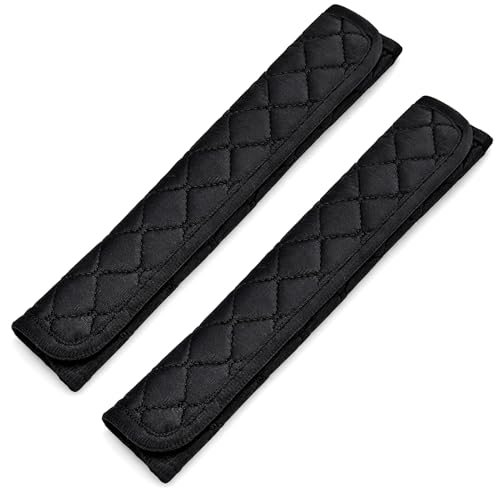 2 Pcs 13 Inch Extra Long Car Seat Belt Covers, Soft and Comfortable Harness Pad for Adults and Kids, Long-Lasting Fabric Material Easy to Install Universal Fit for Cars Trucks SUV - size: 13in, 2pcs