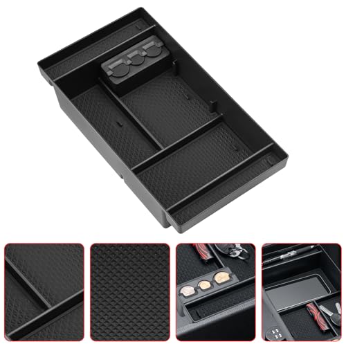 Center Console Organizer Compatible with Chevy Silverado 1500 2019-2022, Compatible with GMC Sierra 1500, 2020-2023 Silverado Sierra 2500HD 3500HD Insert Tray Pallet Storage Accessories