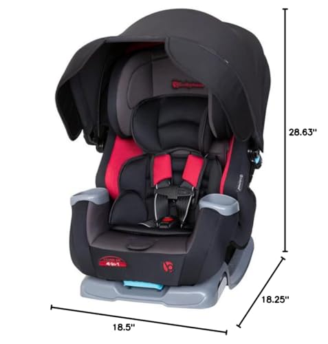 Baby Trend Cover Me™ 4-in-1 Convertible Car Seat - color: Dark Moon