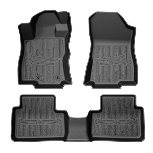 TripleAliners Floor Mats 1st & 2nd Row Compatible with 2025 2026 Subaru Forester Accessories TPE All-Weather Protection Floor Liner Anti Slip (Won't Fit Hybrid) - size: Forester | 2025+