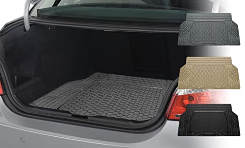 FH Group ClimaProof Universal Cargo Mat ā All-Weather, Trimmable Trunk Mat (55" W x 31.5" D) ā Fits Most Cars, SUVs & Trucks ā Black