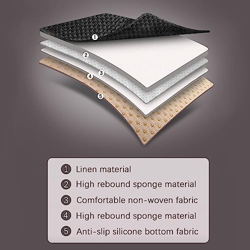 Car Seat Covers Front Seats,2 Pack Seat Covers for Cars Truck SUV,Front Seat Covers with Storage Pocket,Bottom Auto Seat Cushion Pad Mat for Most Vehicles-Black,Front 2 Pcs - color: Black 2 Pcs