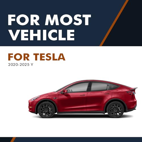 PM Auto Rear Upper Trunk Mat for 2020-2025 Tesla Model Y, Custom-Fit, All-Weather Protection, Non-Slip, Easy to Clean - color: Cargo Liner