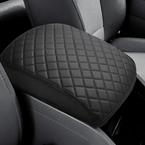 AOMSAZTO Console Pad for 2009 2010 2011 2012 2013 2014 2015 Honda Pilot Armrest Pad for Honda Pilot Black - size: 2009-2015 Honda Pilot