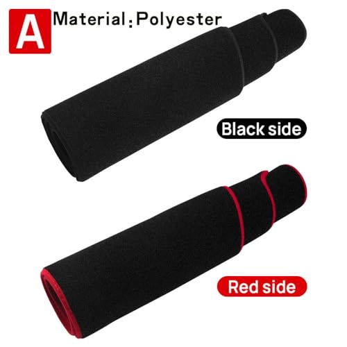 Car Dashboard Cover Anti-Scratch Dash Cover Interior Dash Covers - for VW for Jetta 5 A5 MK5 2006 2007 2008 2009 2010, A Red Side