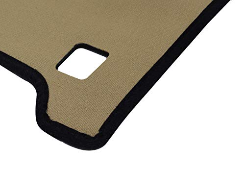 Custom Fit Dashboard Black Center Console Cover Dash Mat Protector Sunshield Cover for 2018 2019 2020 2021 2022 Kia NIRO SUV