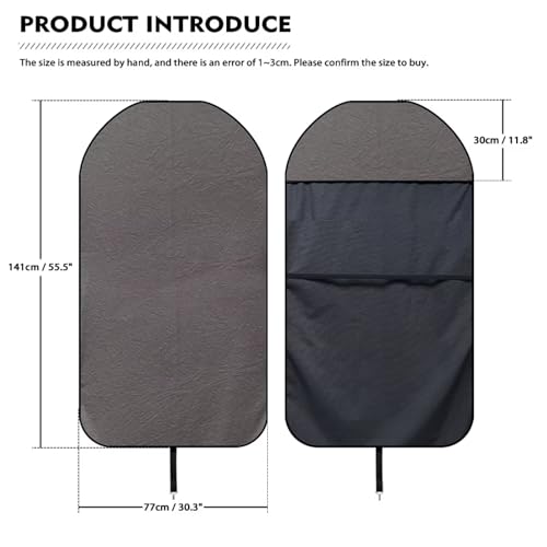 Car Seat Covers - Front Seats Sweat - Absorbent & Waterproof Towel Material, Ideal for Gym, Running, Swimming, Beach & Hiking - Fits Cars, SUVs, Trucks (Classic Gray, 1 Piece)