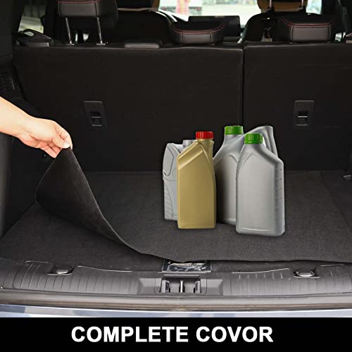 AiBOB Oil Spill Mat, 2 Pack 36 X 60 inches, Absorbent Oil Pad, Protects Garage Floor, Durable, Reusable, Waterproof, Black (Black, 2 Pack 36'' X 60'') - size: 2 Pack 36'' X 60''