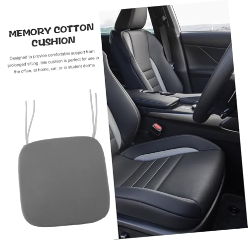 Healifty Car Seat Cushion Breathable Ventilated Pad for Comfort for Office Home and Car Use Memory Foam Material for Sitting Hours