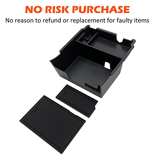 Compatible with Subaru Impreza 2017-22 2023 and Crosstrek 2018 2019 2020 2021 2022 2023 Accessories Center Console Tray Organizer, Armrest Secondary Storage Box