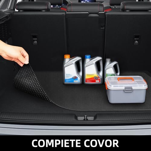 AiBOB Oil Spill Mat, 36 X 60 inches, Garage Floor Mat Under Car, Waterproof Backing Absorbent Pad Protects Floor, Durable, Reusable, Black