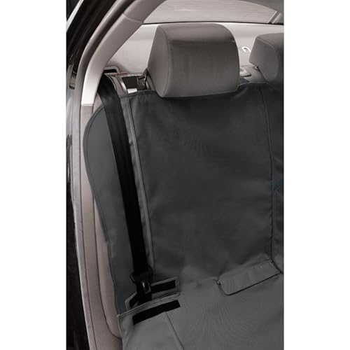 Kurgo Wander Bench Seat Cover, Dog Car Seat Protector, Waterproof & Stain-Resistant, Secure Fit, Charcoal Grey