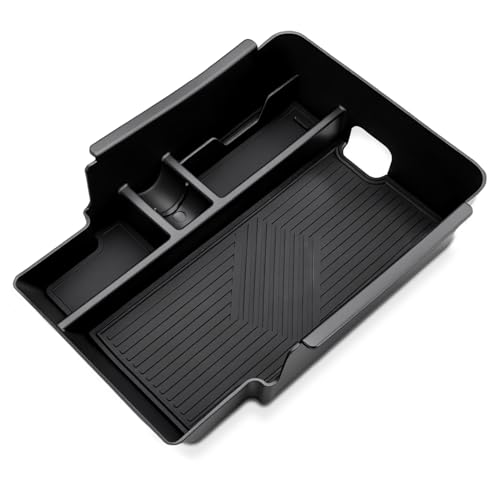 MARCHFA Center Console Organizer Tray Compatible for 2025 2026 Wagoneer S Accessories Armrest Storage Box Tray Organizer Middle Console Insert Holder