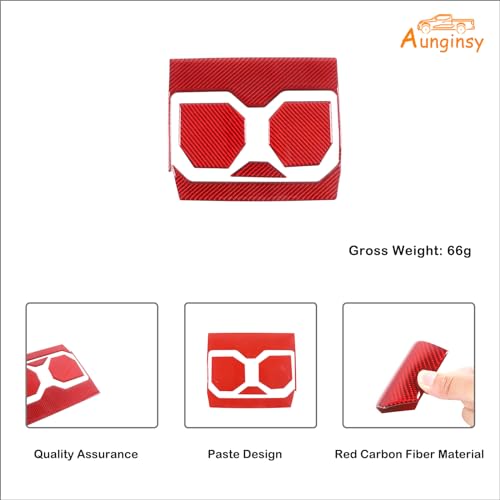 Car Front Seat Central Armrest Cup Holder Cup Panel Trim Sticker Compatible with Toyota Tundra/Sequoia 2022-2024 Real Carbon Fiber Center Console Cup Holder Decorative Frame Protect Cover Accessories - size: Central Control Cup Holder Panel Trim