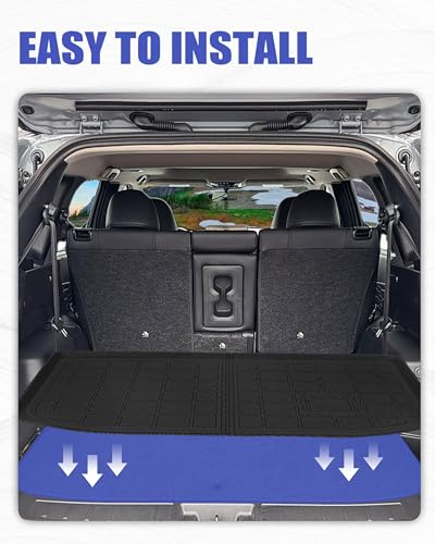 Trunk Mat for Mitsubishi Outlander Accessories 2022 2023 2024 2025 2026 All Weather Cargo Liner Rear Trunk Mat Pet Mat - size: Trunk Mat