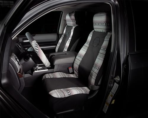 Hooey Low Back Seat Cover, Durable Bucket Seat Protection, Easy to Install Seat Covers for Car, Truck, Van, SUV, Hazer (Baja) - color: Hazer (Baja)