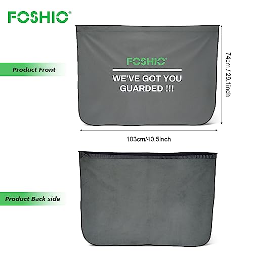 FOSHIO Car Door Panels Cover, Magnetic Car Wrap Tool Car Door Protector for Dogs, Extra Thick Waterproof Vehicle Door Covers 40" x 29", 2 Pack