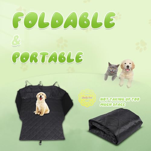 Pet Cargo Liner for 2020-2024 L@nd Rover Defender 110 Accessories, Waterproof & Nonslip Cargo Liner for Dogs, Dog Seat Cover Mat Backseat Protector (Style A)