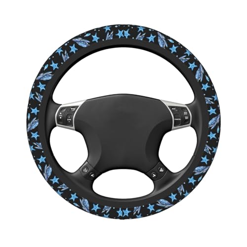 Sea Turtle Steering Wheel Cover for Women Elastic Rubber Steering Wheel Universal 15 Inch Fit for Cars, Auto, SUVs - color: Sea Turtle