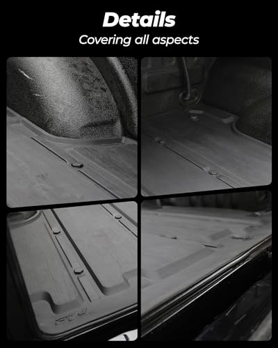 3W Front Cargo Liner Fit for Silverado EV/GMC Sierra EV/Sierra EV Denali 2024 2025 2026 Accessories All Weather TPE Custom Fit Front Trunk Liner for Silverado EV/GMC Sierra EV/Sierra EV Denali - size: Chevy Silverado EV 2024-2025 Front Trunk Mat