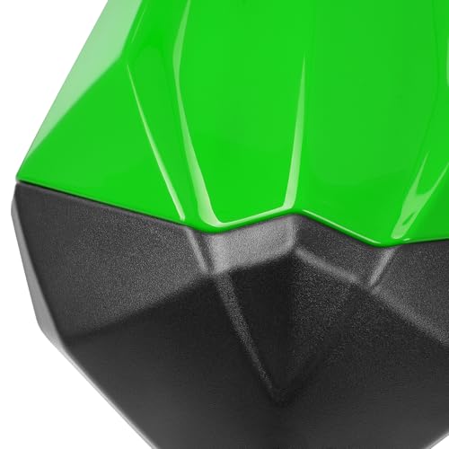 Motorcycle Rear Seat Cover Cowl Tail Cover Cowl Fairing Protector Compatible with Kawasaki Ninja 500 Z500 2024 2025 NINJA500 Passenger Pillion Tail Solo Seat Cowl (Green) - color: Green