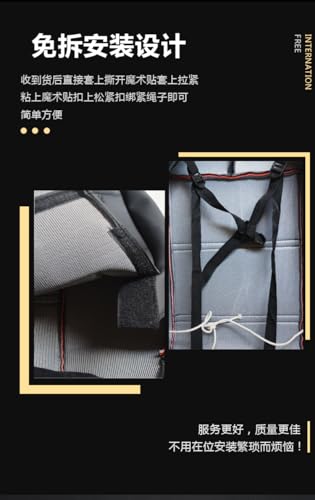 Excavator Seat Cover Cushion, Black, Brown Quilted, Universal Fit for 307 312 315 320 325 330 336D Models, Four Seasons Compatible