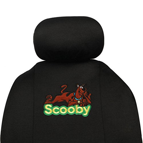 BDK 9 Piece Auto Interior Gift Set - Scooby Doo - A Set of Seat Covers - size: Full Set, style: Scooby Doo