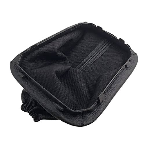 Car Shift Gear Stick Handbrake Cover Manual Shift Boot Black Leather Boot Cover Case for to-yo-ta Co-Rolla 2007 2008 2009 2010 2012 2013 (Gear Dust Cover) - size: Gear Dust Cover